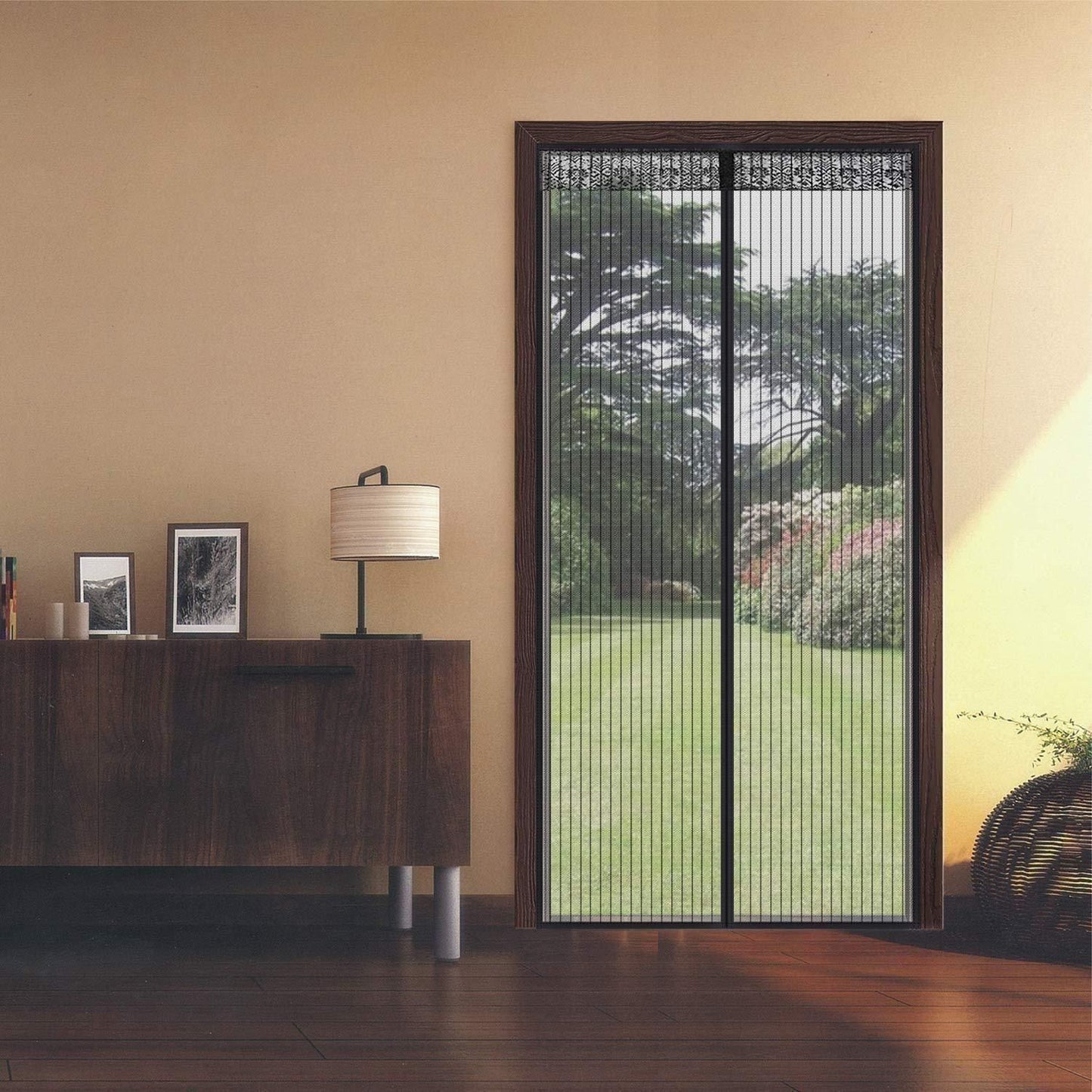 Door Net with Magnets for Mosquito Protection – Instant Setup