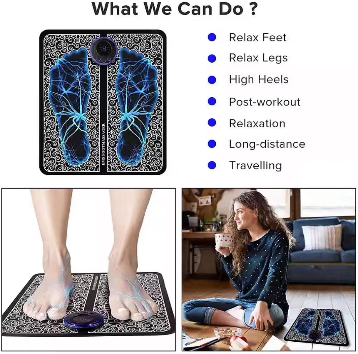 Best EMS Foot Massager for Pain Relief & Relaxation | 2025